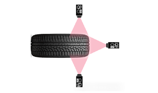 輪胎幾何跳動線激光傳感器檢測系統(tǒng)